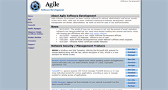 Desktop Screenshot of agile-software-development.com